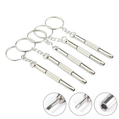 Glasses accessories three-purpose glasses screwdriver convenient multi-functional small screwdriver clock screw repair tool small screwdriver