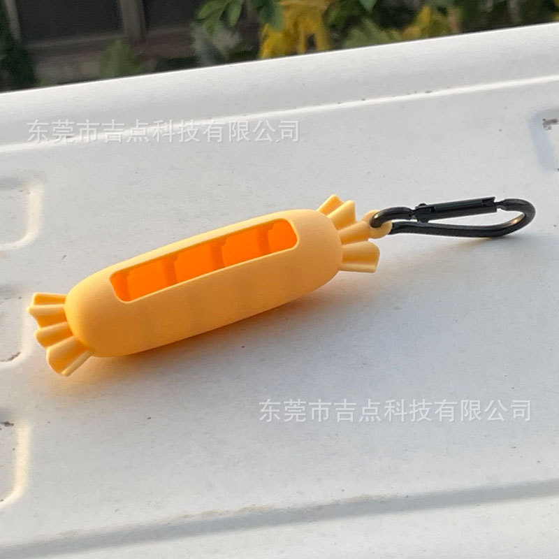 跨境口红硅胶套保护套食品级创意造型硅胶唇膏套防摔便携保护壳|undefined