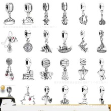 潘家多拉S925纯银 蛇骨手链串珠吊坠经典系列珠子热销散珠diy饰品