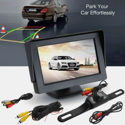 Foldable Monitor — Car display - 43inch-desktop-long-license-plate-holder
