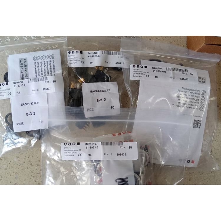 瑞士EAO按钮开关10-2512.1144原装进口 优势供货