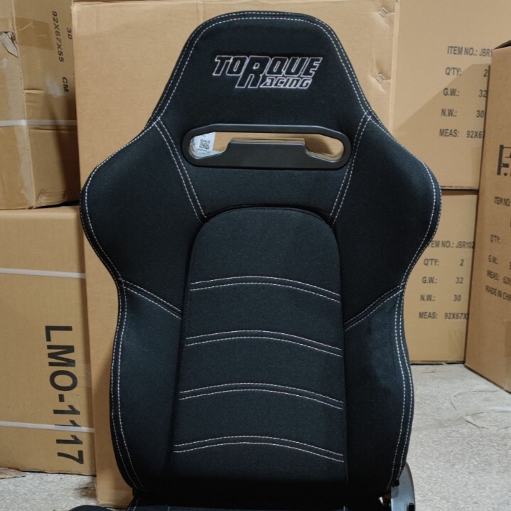 Manufacturers Supply Car Seat Modified Double Slide Racing Chair Adjustable Blue Black PVC Sports Seat