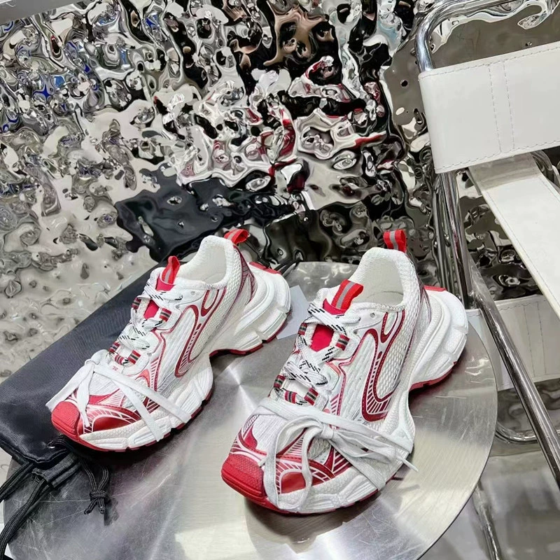 Кроссовки dad shoes Balenciag Paris 2024, массивная подошва, унисекс, размеры 35–44, несколько цветов