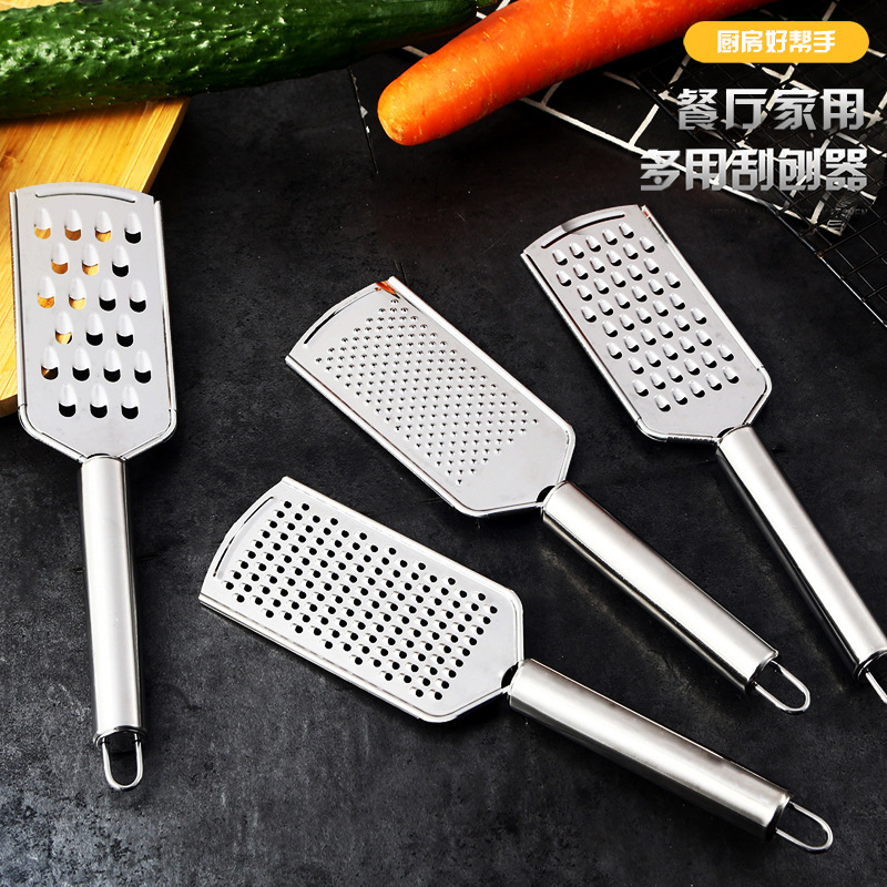 家庭用マッシュポテトの千切りステンレス多機能キッチン大根スライス野菜切り器の神器保護手|undefined