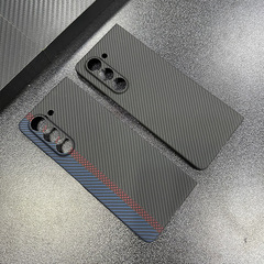 適用於三星zfold6凱夫拉手機殼新款上市耐摔防磨芳綸纖維保護套