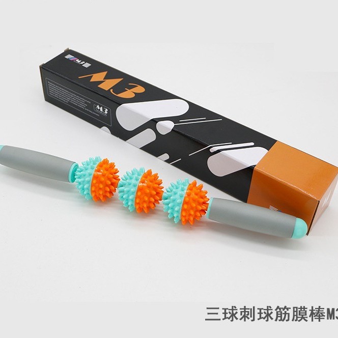 요가 마사지 스틱 근육 깊은 근육 이완 요가 스포츠 페시아 고슴도치 볼 깊은 마사지기