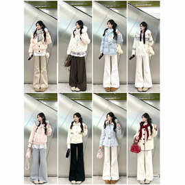 冬季新款羽绒服女棉服上衣卫衣外套毛衣女款品牌撤柜女装杂款尾货