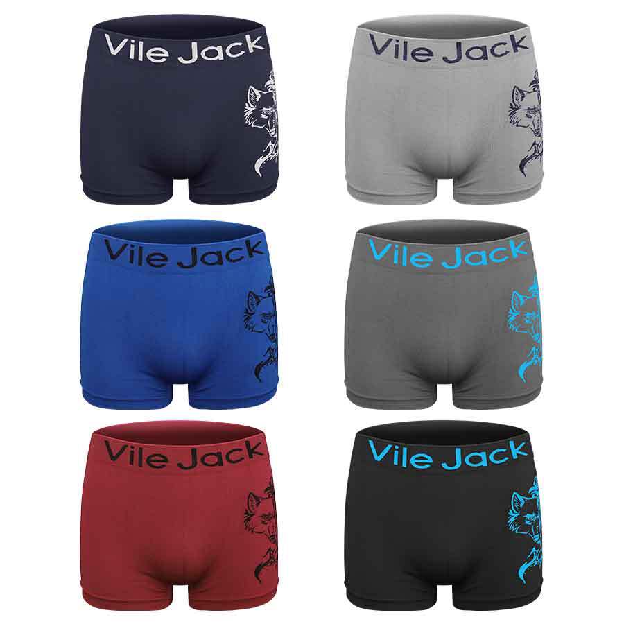 6 calzoncillos bóxer deportivos para hombres de todo color, calzoncillos cortos de personalidad transpirable elásticos de poliéster sin costuras