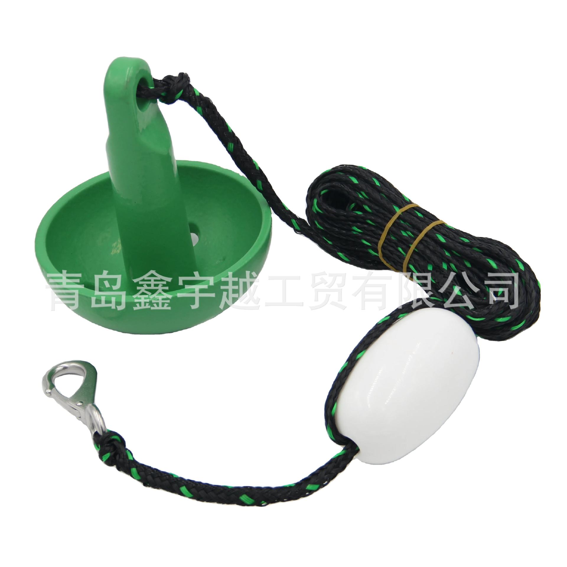 绿色蘑菇锚沙滩船锚PWC ANCHOR 皮划艇船用锚