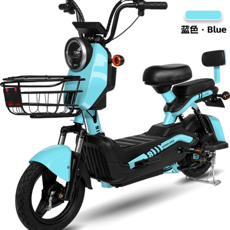 Adultos nueva bicicleta eléctrica transfronteriza versión al por mayor Cool Station vehículo eléctrico de dos ruedas fuente de comercio exterior motocicleta