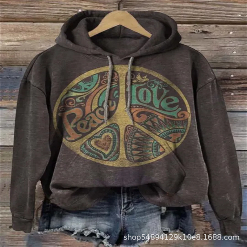 2026 Independent Station Autumn/Winter Christmas Theme Christmas Tree 3D Digital Print Hooded Sweatshirt Cross-Border TK Women's Clothing 2026 Independent Station Autumn/Winter Christmas Theme Christmas Tree 3D Digital Print Hooded Sweatshirt Cross-Border TK Women's Clothing