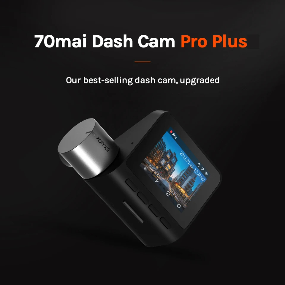 Cámara para Auto 70mai Dash Cam Pro Plus A500S 1944P ADAS GPS