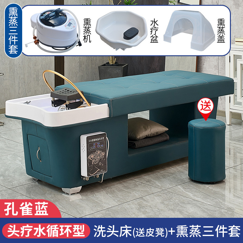 Azul Pavo Real-cama + CIRCULACIÓN DE AGUA + Fumigación