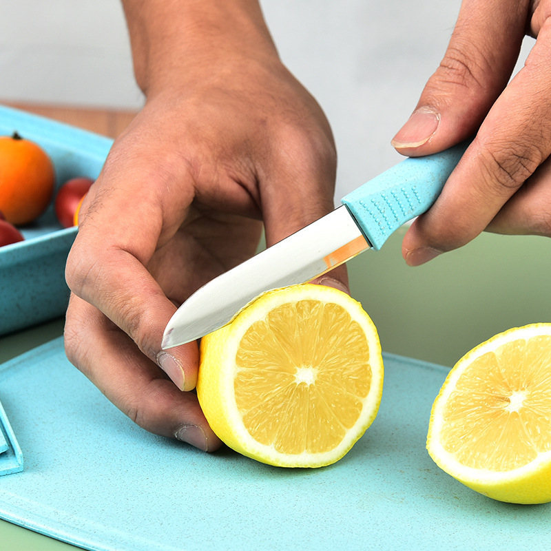 Shuai Sheng Baby Food Supplemental Plate Set Baby Wheat Pail Plate Fruit Cutter Shear Plate Fruit