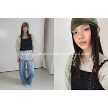 衣夫十三行叠穿镂空粗针小吊带上衣女夏季百搭短款韩系上衣1023