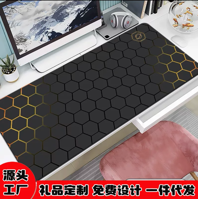 Крупная игровая мышь коврик геймерский эспорт толстый ps офис набор клавиш快捷 коллектор настольный коврик