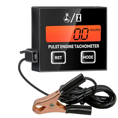 with an Accumulative Timer, tachometer