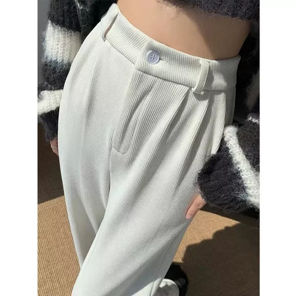 White, 801meter, elastic waist
