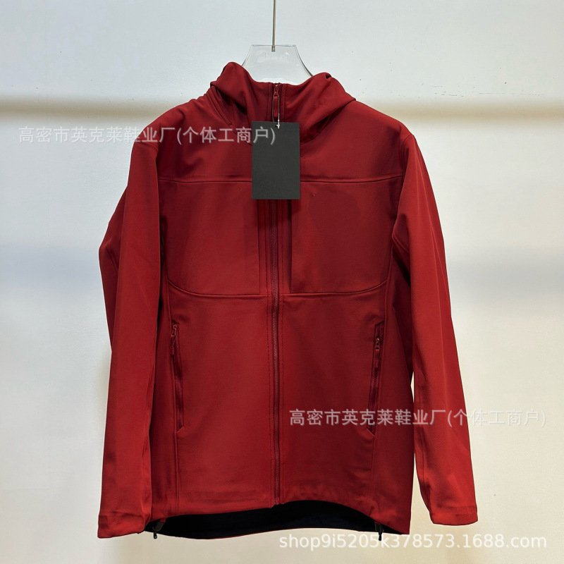 鸟家同款GAMMA伽马系列软壳冲锋衣防风保暖户外连帽抓绒外套男 女|undefined