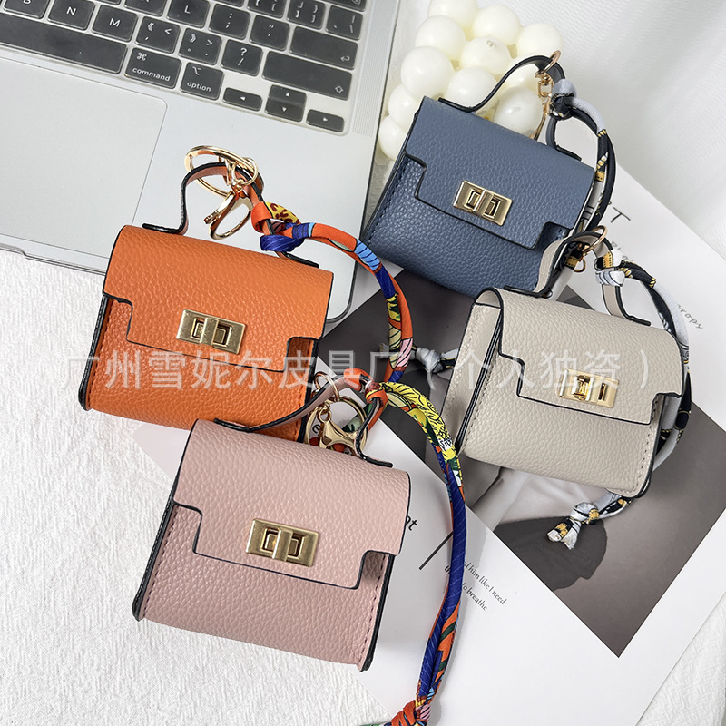 Mini Wallet Bag with House-Shaped Charm, Mini Kelly Bag, New Fashion Accessory, Lipstick Bag, Earphone Key Pouch Mini Wallet Bag with House-Shaped Charm, Mini Kelly Bag, New Fashion Accessory, Lipstick Bag, Earphone Key Pouch