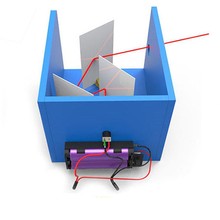 小学生科学实验玩具科技小制作DIY手工发明器材套装光的折射实验