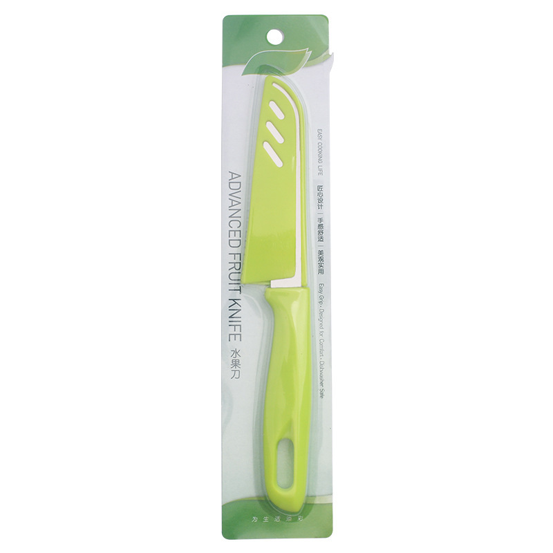 Pelador de frutas y melón doméstico, cortador de piel portátil, cuchillo de corte de melón multifuncional, cuchillo de fruta de acero inoxidable con empaque