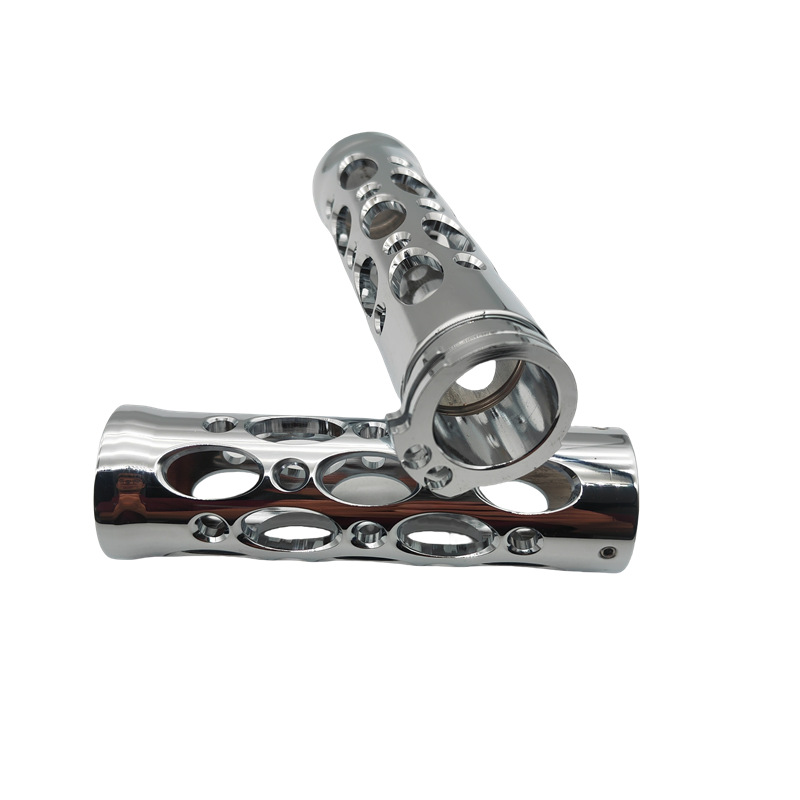 Motorcycle handlebar grips, retro Harley-style, for large-displacement bikes, 25mm handlebar diameter, direct from the factory