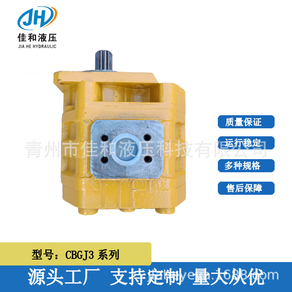 山东液压齿轮泵厂家供应长源液压泵CBGJ3160液压泵价格