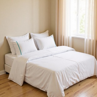 Full set of talent apartment furniture production modern simple board bed small apartment rental house clothing cabinet whole house production