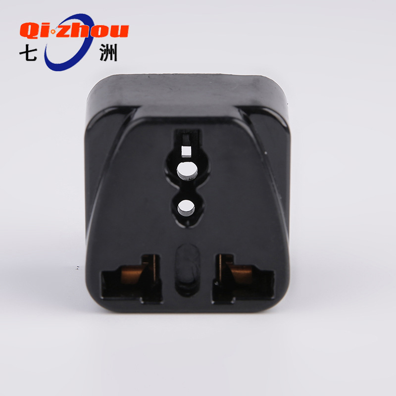 现货供应德法式脚-多用孔转换器 德式法式转换插头插座