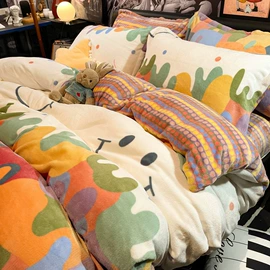 四件套;床罩床笠;枕套