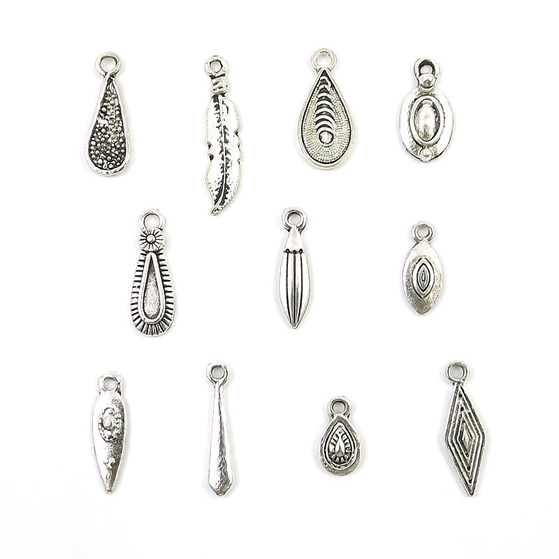 DIY Handmade Jewelry Accessories, Ancient Silver, Xizang Silver, Miao Silver, Bracelet Necklace Accessories, Earring Accessories, Various Types of Pendants