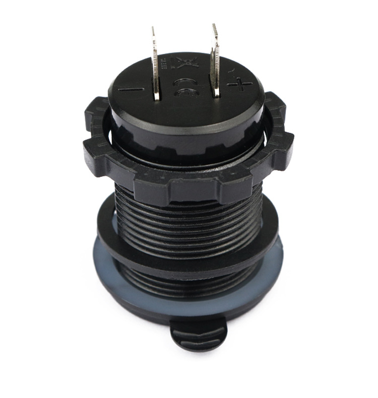 Cross-Border Car, Motorcycle, Rv, Car Charger, Mobile Phone Charger, Modified Car Charger Qcpd with Aperture
