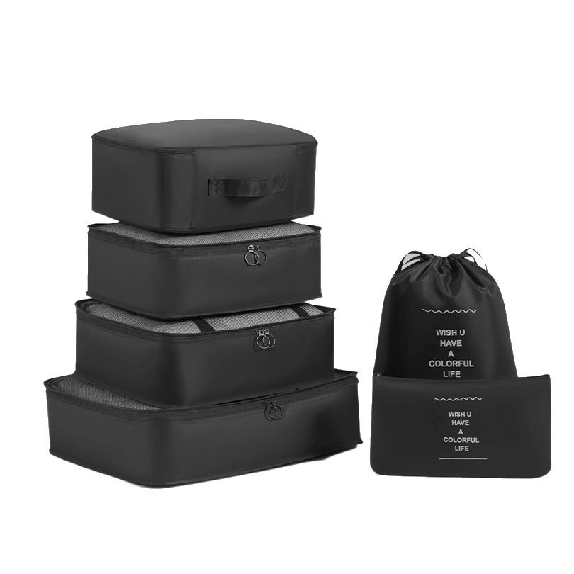 Bolsa de almacenamiento de viaje transfronterizo de moda coreana traje de tela cruzada ropa de equipaje bolsa de organización bolsa de almacenamiento de ropa interior de viaje