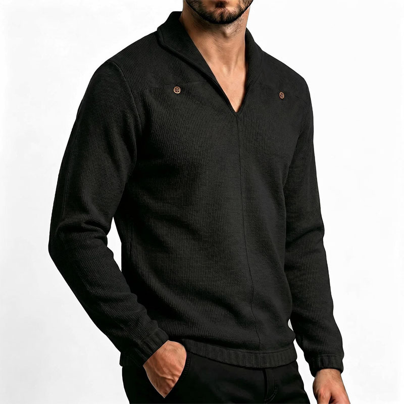 Cross-Border Men's Clothing Autumn Men's Sweatshirt European and American Style Loose Large Size Pullover Men's Fashion Versatile Casual Jacket with Turn-Down Collar Cross-Border Men's Clothing Autumn Men's Sweatshirt European and American Style Loose Large Size Pullover Men's Fashion Versatile Casual Jacket with Turn-Down Collar