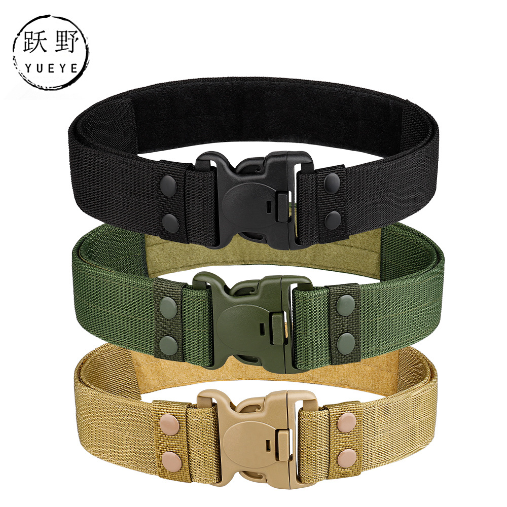 5,5 cm Águila Negro táctico cinturón exterior engrosada polipropileno cinturón de lona estudiante entrenamiento militar al aire libre cinturón fabricante en stock
