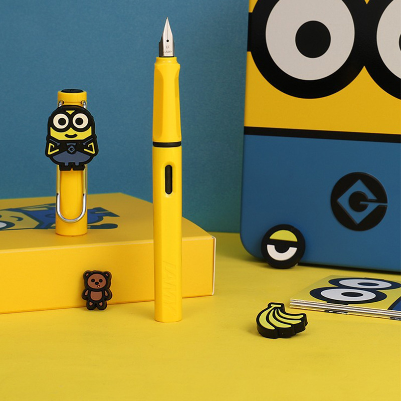 LAMY凌美line限量版Minions小黄人Safari钢笔礼盒套装刻字学生用|undefined