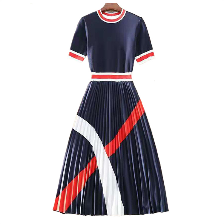 Breathable Knitted Dress Image 8