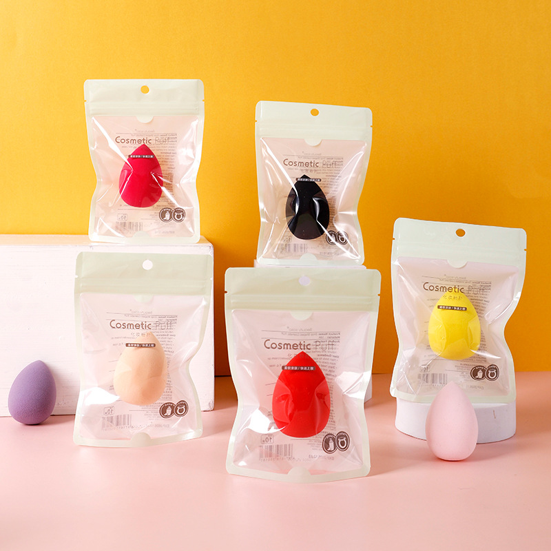 Exquisite beauty makeup egg sponge makeup egg does not eat powder dry and wet dual-use powder puff beauty makeup tools wholesale factory outlet