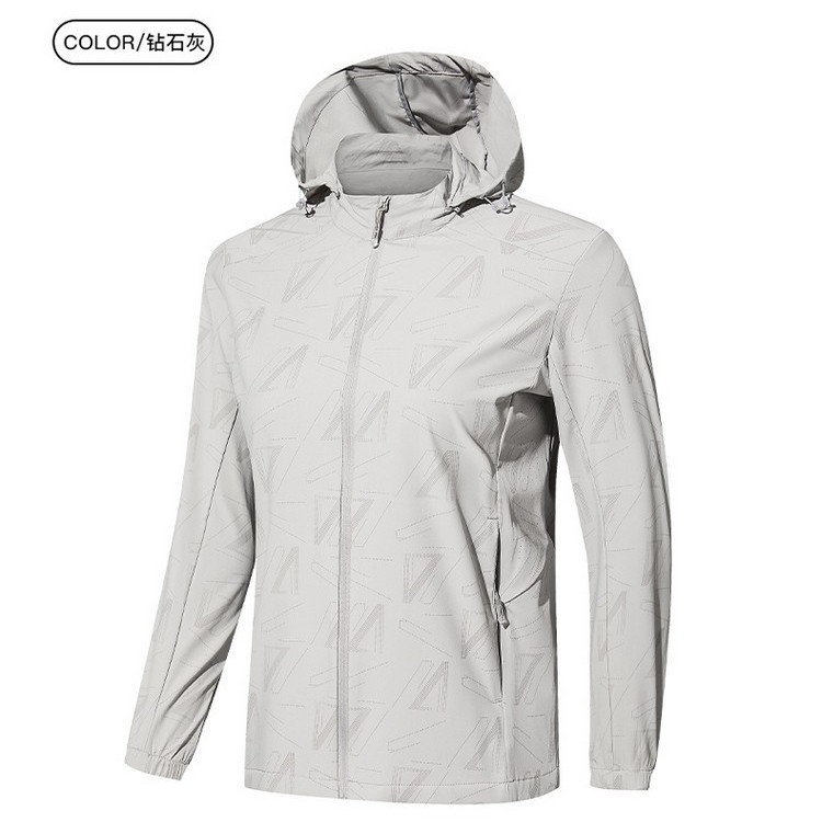 Dijia Brand Breathable Soft Comfortable Skin Jacket for Men, Sun Protection Jacket for Women, Waterproof Outdoor Unisex Thin Jacket