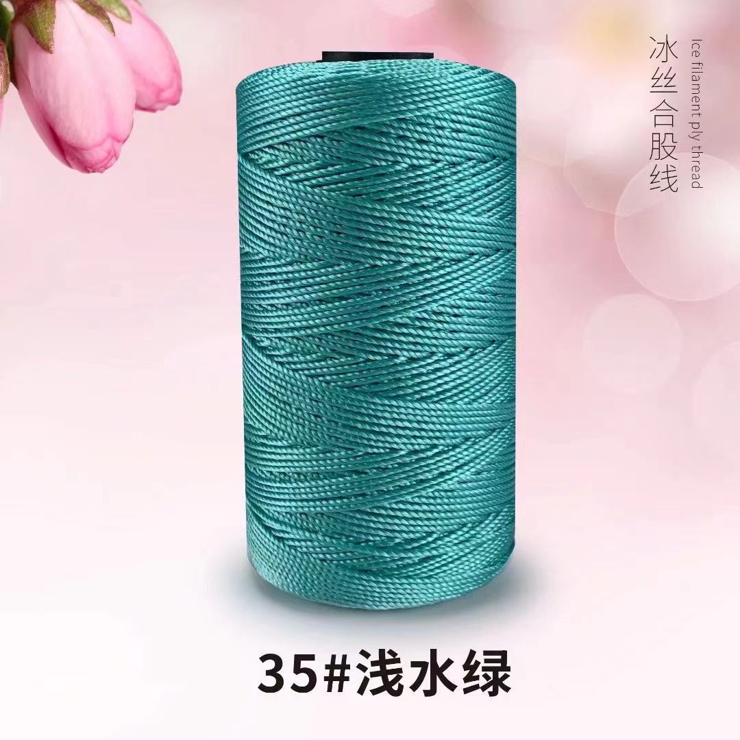Hilo para Crochet de 3 Hebras de Nylon para Tejido a Mano