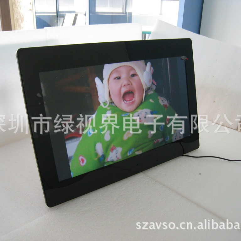 工厂供应高清19寸数码相框播放器 全新原装屏广告机 1440*900