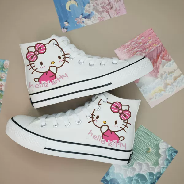 White high -top KT1