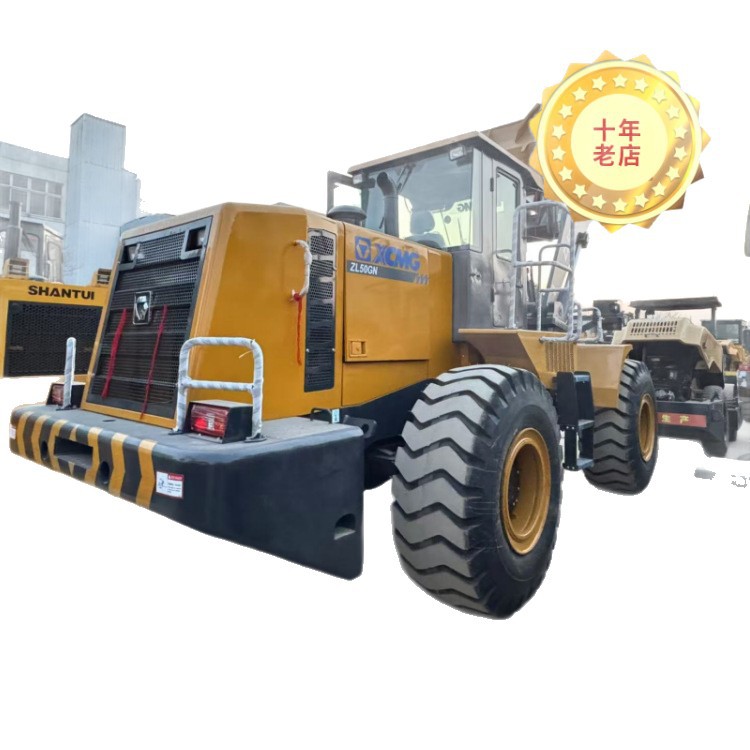 Shanghai Lufa Xugong 50 Liugong 856H Cargador de 5 toneladas de alta eficiencia y ahorro de energía para puerto de minería