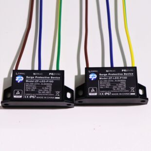 TUV certified street lamp lightning protector surge protector LED lightning arrester parallel 10KV lightning protector LED electric X20