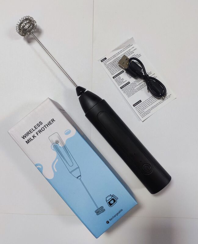 现货奶泡器咖啡打泡器奶油打发器家用手持搅拌器奶泡机双头打蛋器|undefined