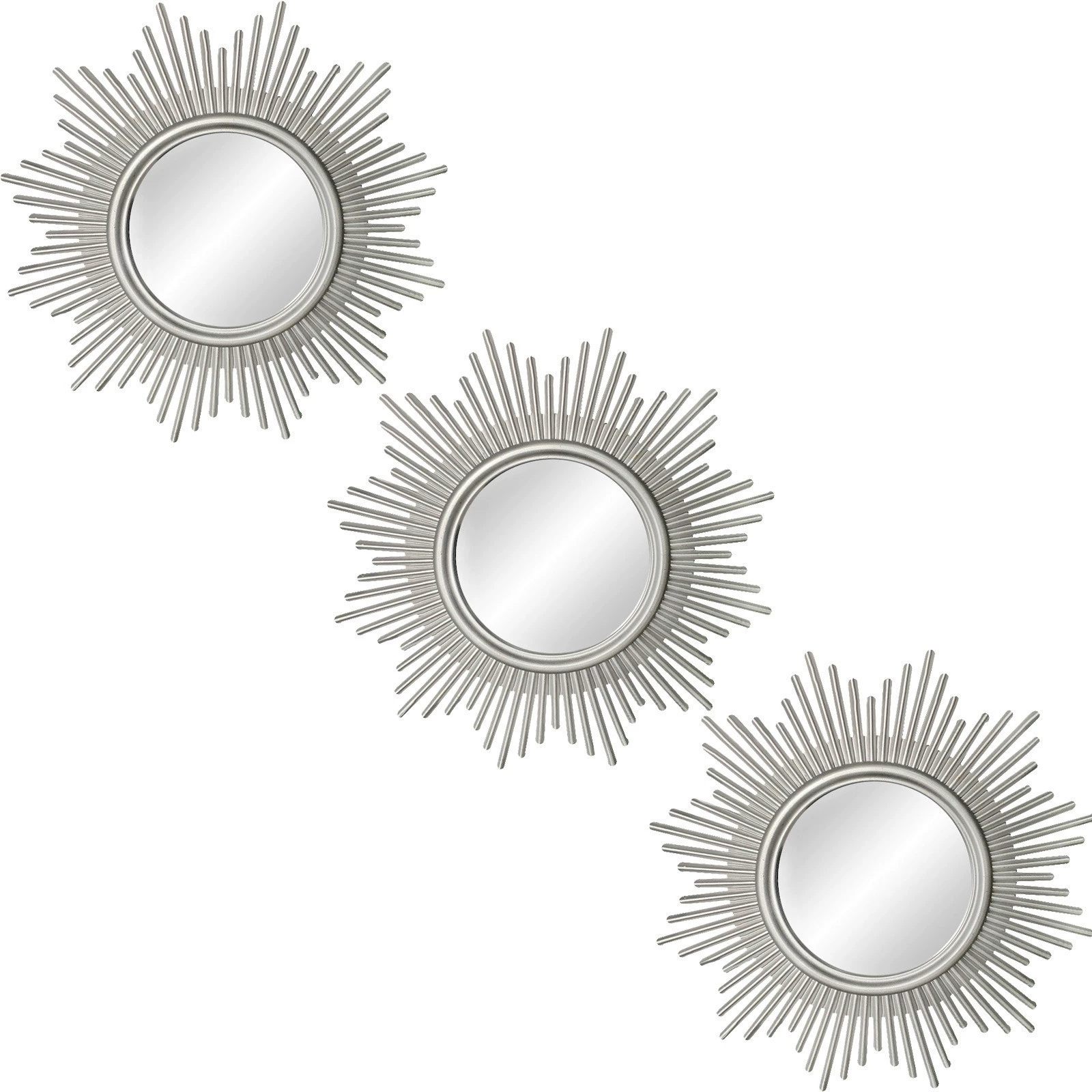 Зеркало в европейском стиле, декоративное зеркало для гостиной, набор из трех предметов, подвесной зеркало для столовой, фон, вход в стену, креативные настенные солнцезащитные очки