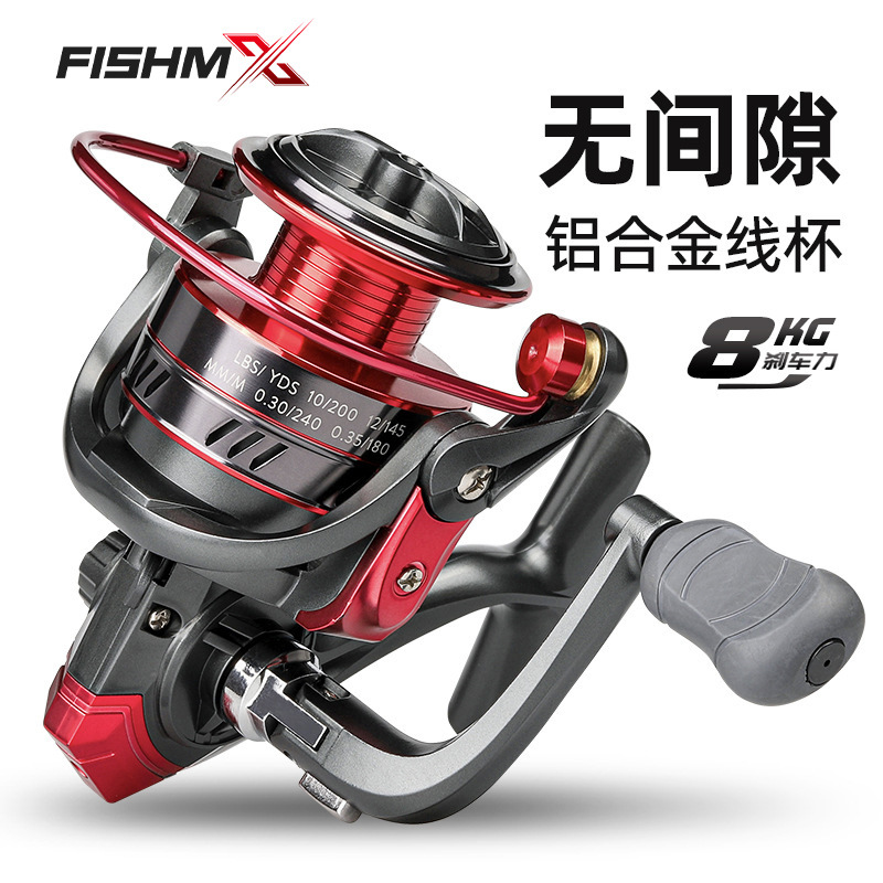 Yongshun rueda giratoria no brecha 13 + 1 eje de metal carrete de pesca rueda de tiro largo Luya mar caña de pescar carrete de pesca de tiro largo