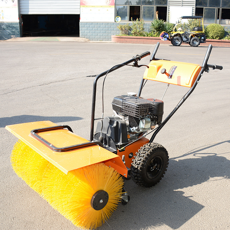 扫雪机小型物业小区道路学校扫雪车手扶手推式自走铲抛雪机扫雪机