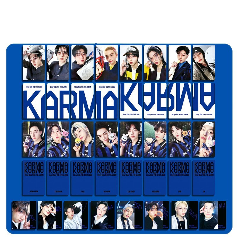 STRAYKIDS KARMA 双面小卡黄铉辰  李龙馥周边|undefined
